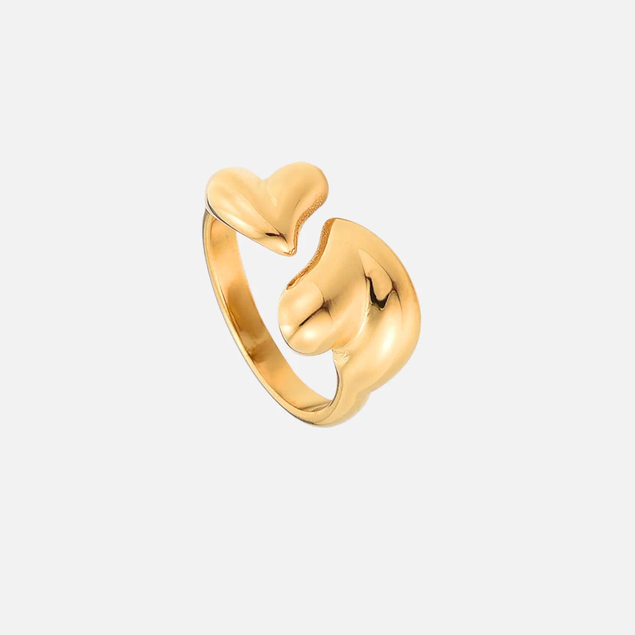 טבעת לב - MÀLOR FASHION&JEWLERY